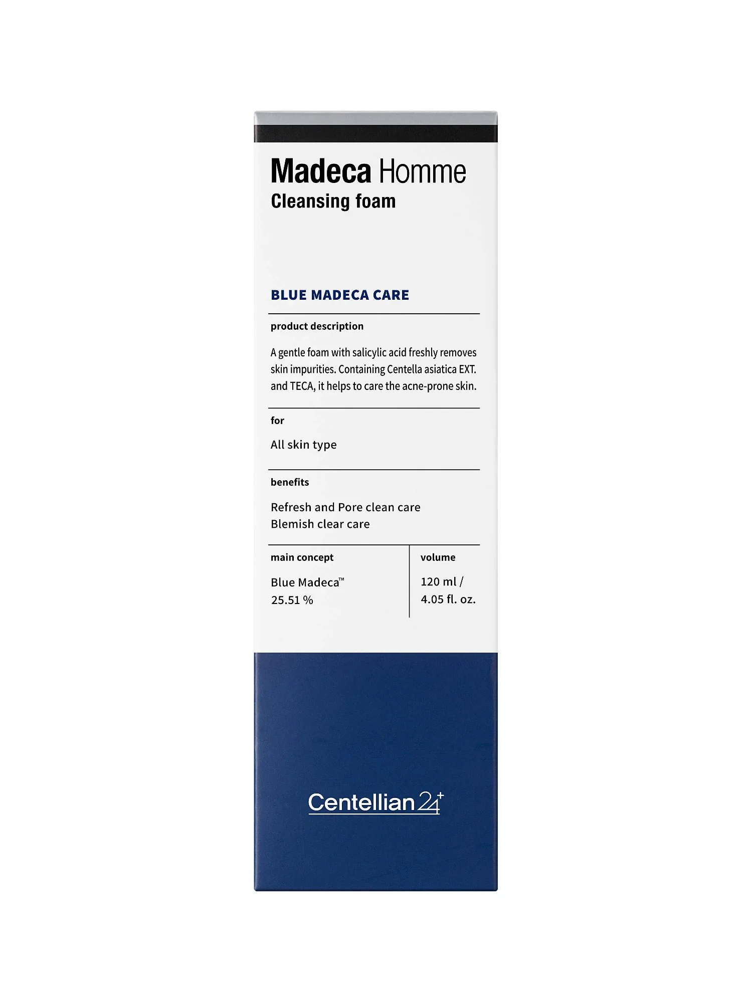 Madeca Homme Cleansing Foam 120ml - Image 4
