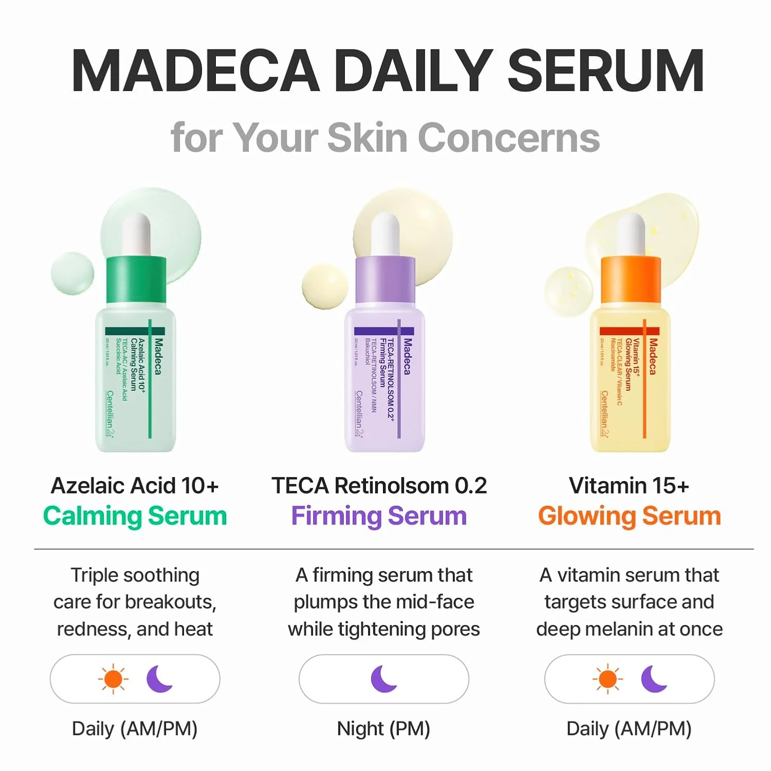 Madeca Vitamin 15+ Glowing Serum 30ml - Image 8